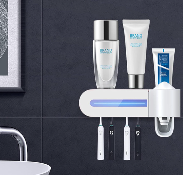 Dispensador de crema con esterilizador